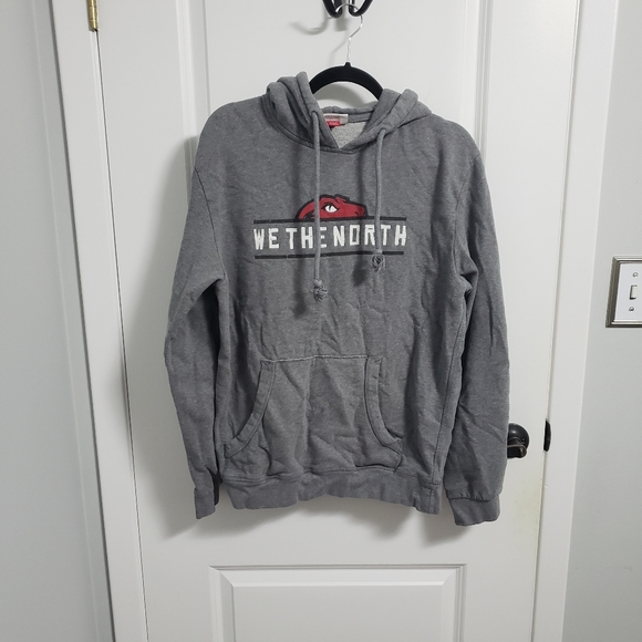 MITCHELL & NESS Raptors 'We The North' Grey Hoodie - Picture 1 of 8